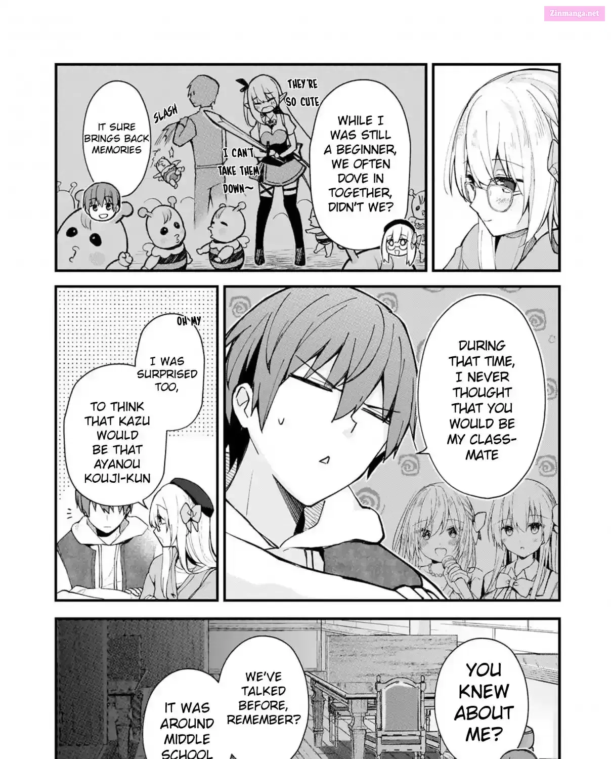 Netoge no Yome ga Ninki Idol Datta: Cool kei no Kanojo wa Genjitsu demo Yome no Tsumori de Iru Chapter 31 page 5 - 