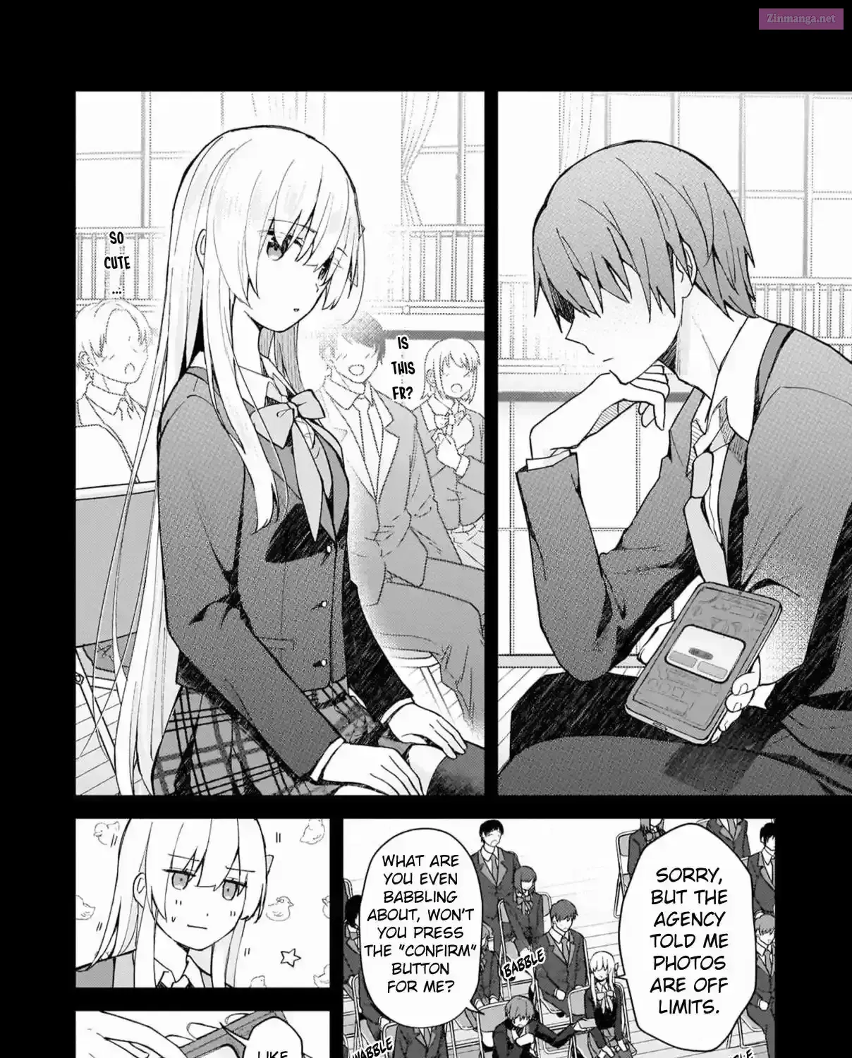 Netoge no Yome ga Ninki Idol Datta: Cool kei no Kanojo wa Genjitsu demo Yome no Tsumori de Iru Chapter 31 page 7 - 