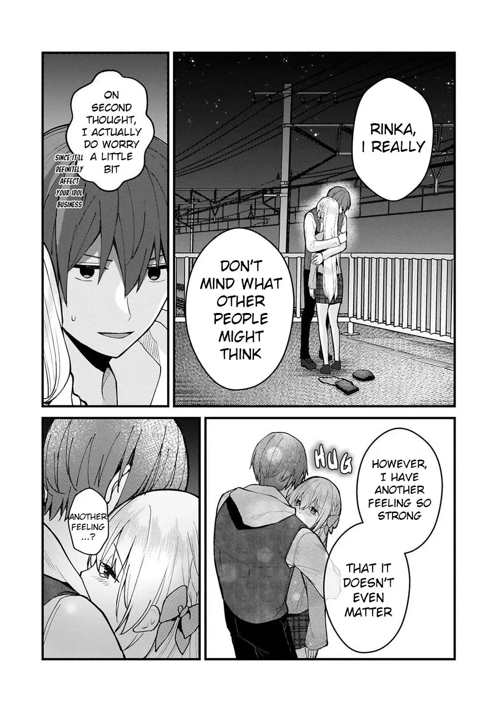 Netoge no Yome ga Ninki Idol Datta: Cool kei no Kanojo wa Genjitsu demo Yome no Tsumori de Iru Chapter 32 page 16 - 