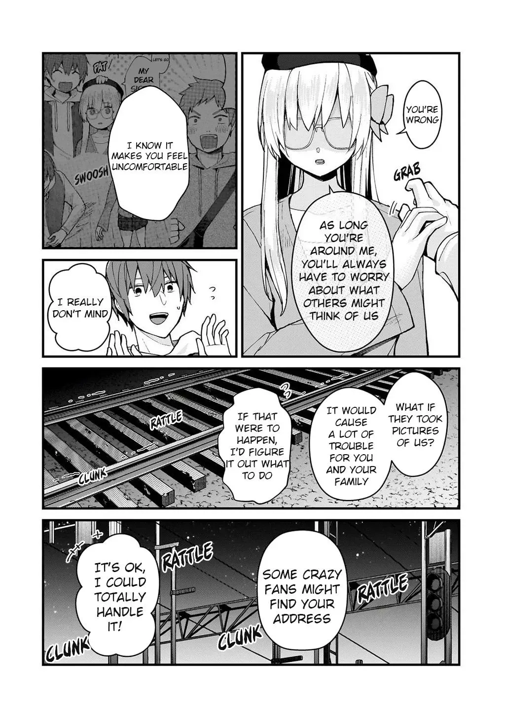 Netoge no Yome ga Ninki Idol Datta: Cool kei no Kanojo wa Genjitsu demo Yome no Tsumori de Iru Chapter 32 page 8 - 