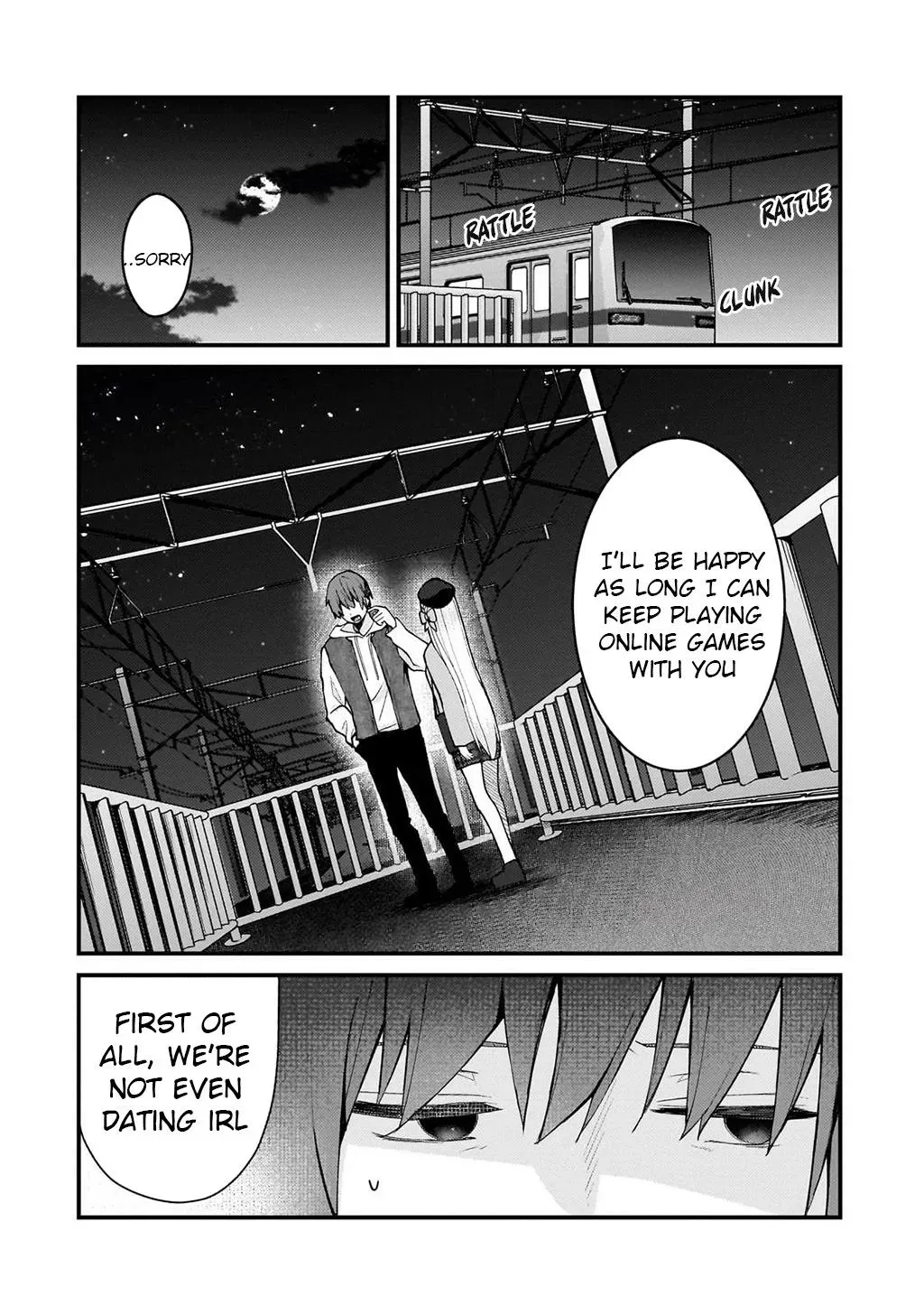 Netoge no Yome ga Ninki Idol Datta: Cool kei no Kanojo wa Genjitsu demo Yome no Tsumori de Iru Chapter 32 page 10 - 