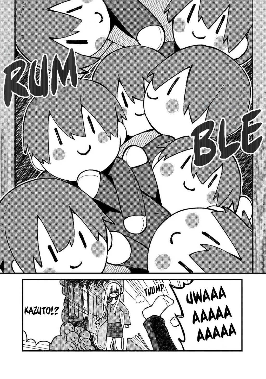 Netoge no Yome ga Ninki Idol Datta: Cool kei no Kanojo wa Genjitsu demo Yome no Tsumori de Iru Chapter 33 page 6 - 