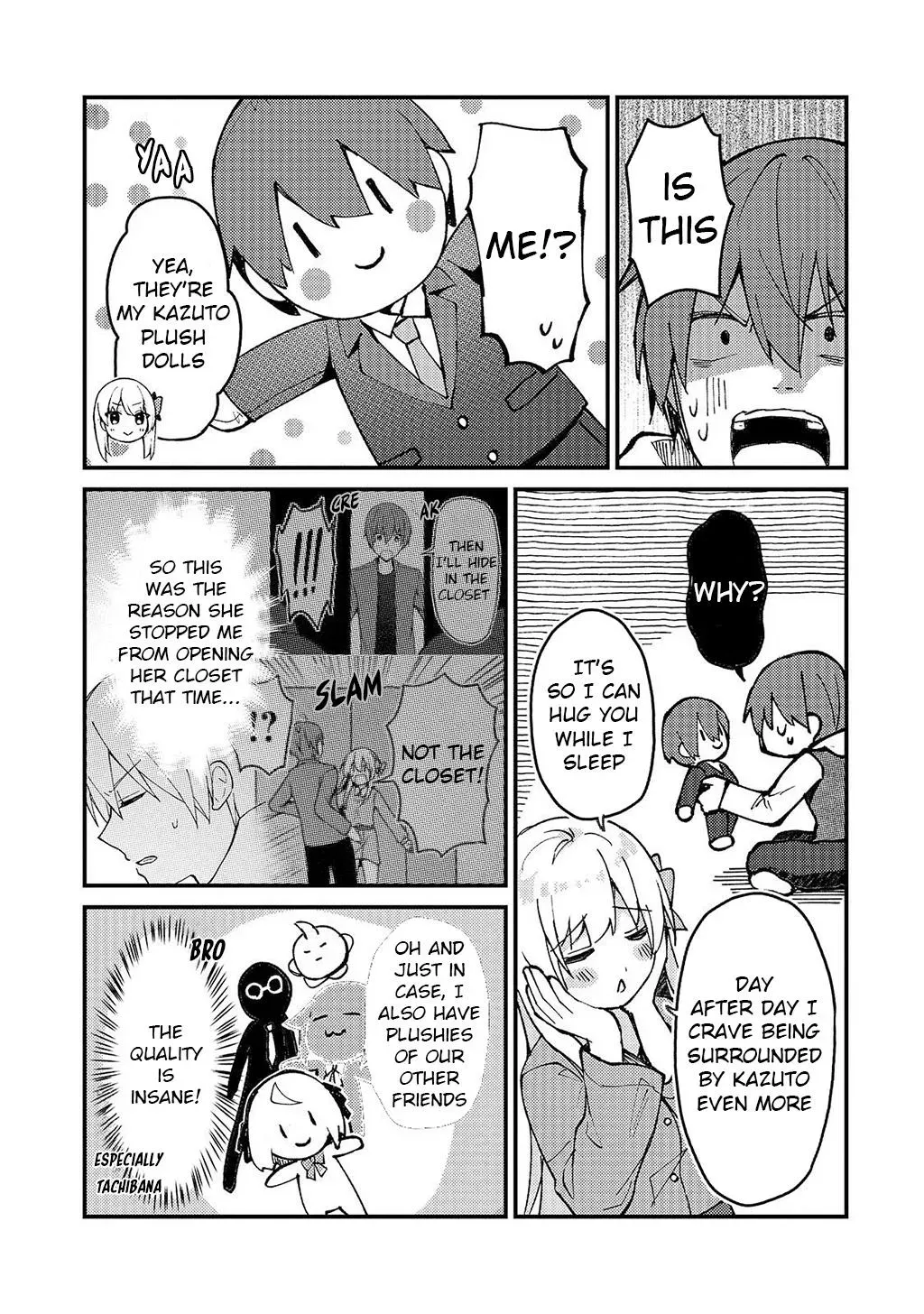 Netoge no Yome ga Ninki Idol Datta: Cool kei no Kanojo wa Genjitsu demo Yome no Tsumori de Iru Chapter 33 page 7 - 