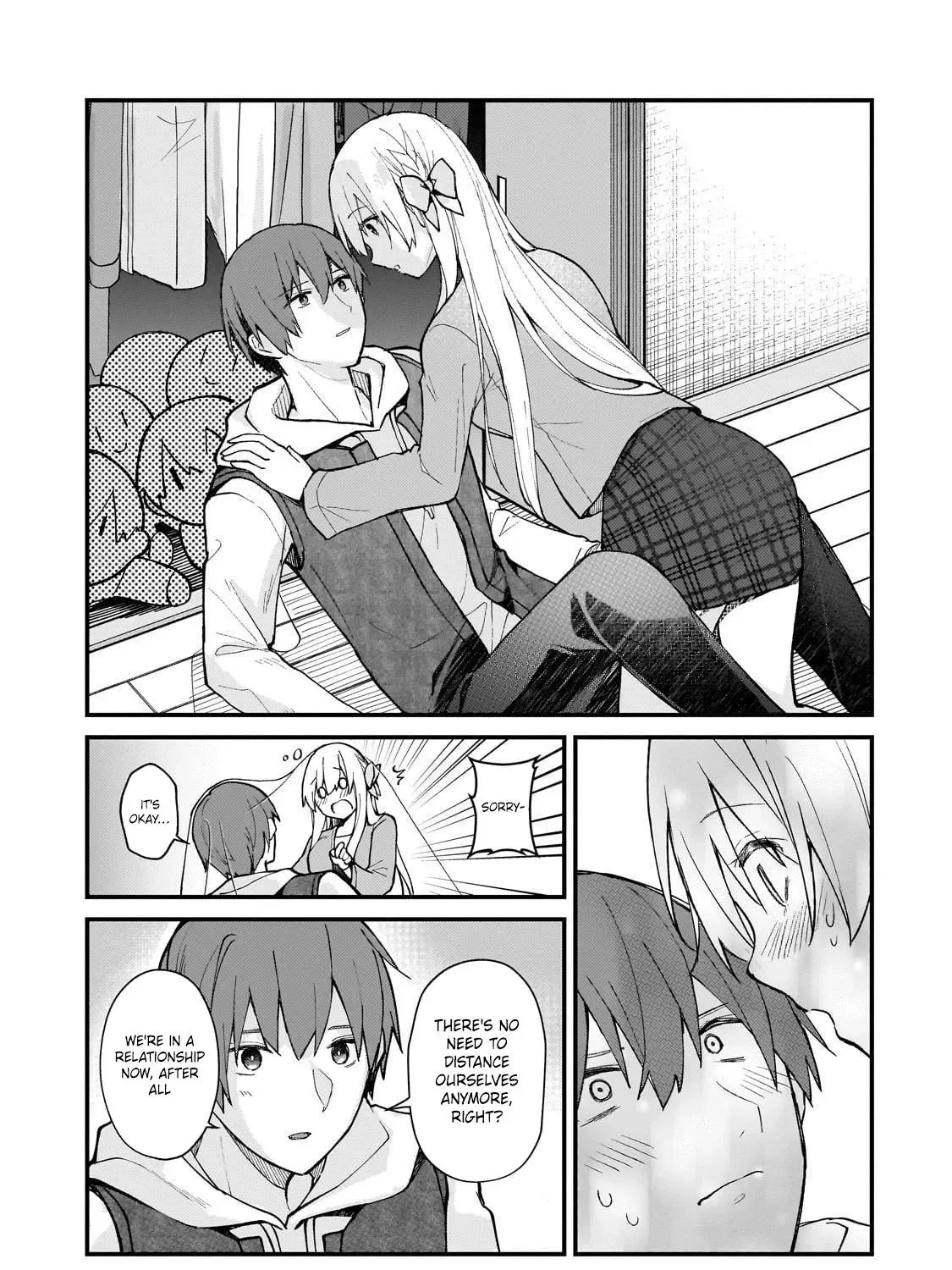 Netoge no Yome ga Ninki Idol Datta: Cool kei no Kanojo wa Genjitsu demo Yome no Tsumori de Iru Chapter 34 page 12 - 