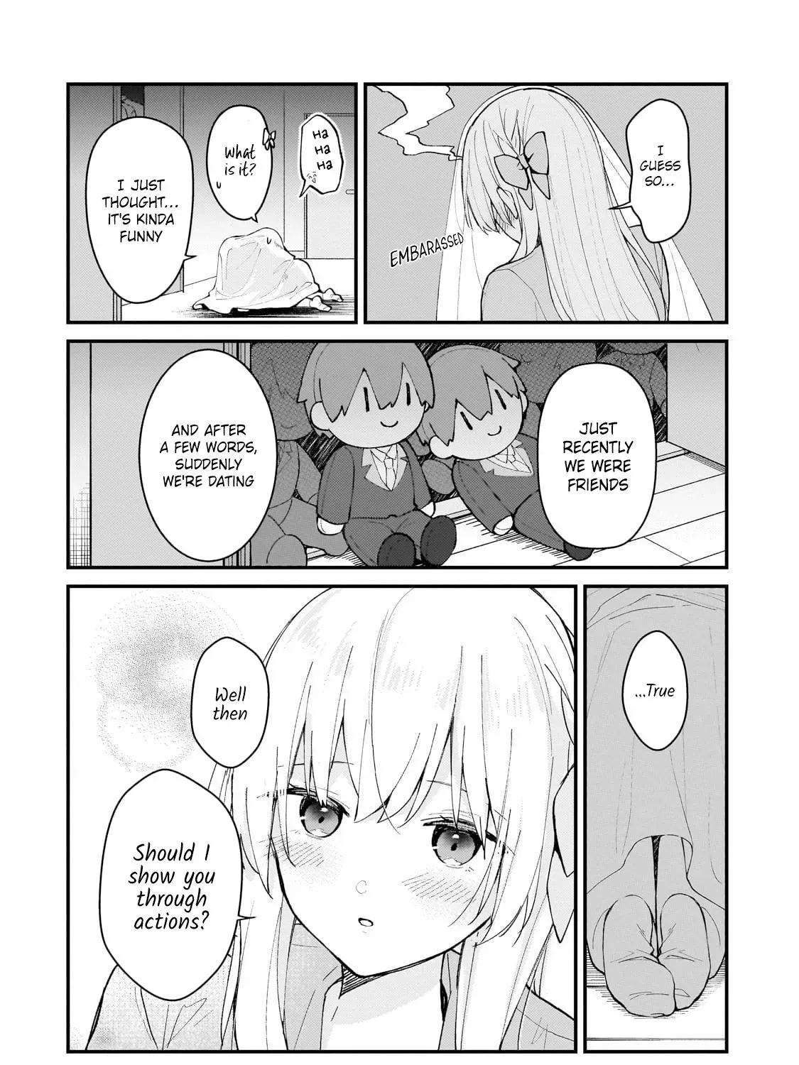 Netoge no Yome ga Ninki Idol Datta: Cool kei no Kanojo wa Genjitsu demo Yome no Tsumori de Iru Chapter 34 page 14 - 