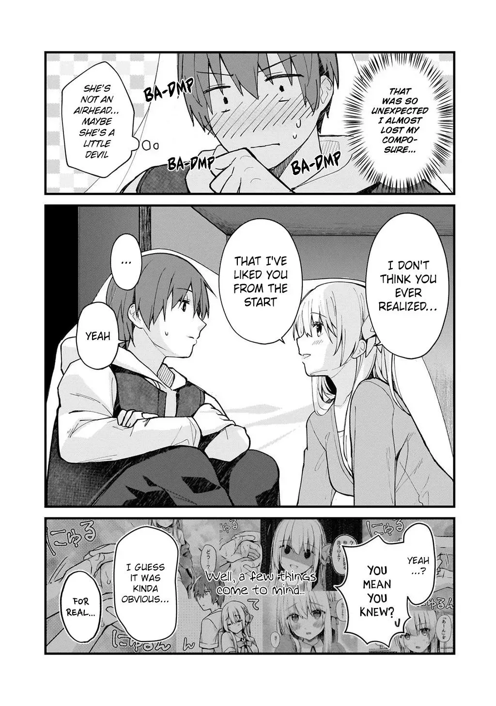 Netoge no Yome ga Ninki Idol Datta: Cool kei no Kanojo wa Genjitsu demo Yome no Tsumori de Iru Chapter 34 page 9 - 