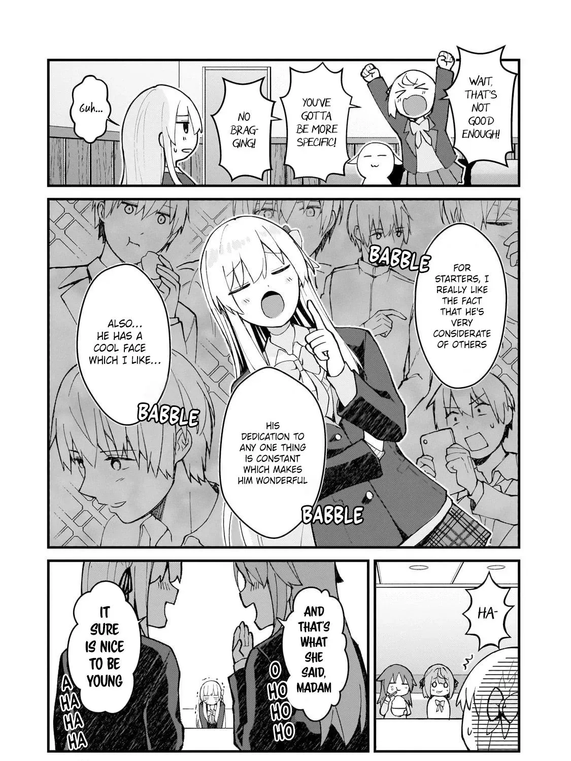 Netoge no Yome ga Ninki Idol Datta: Cool kei no Kanojo wa Genjitsu demo Yome no Tsumori de Iru Chapter 35 page 11 - 