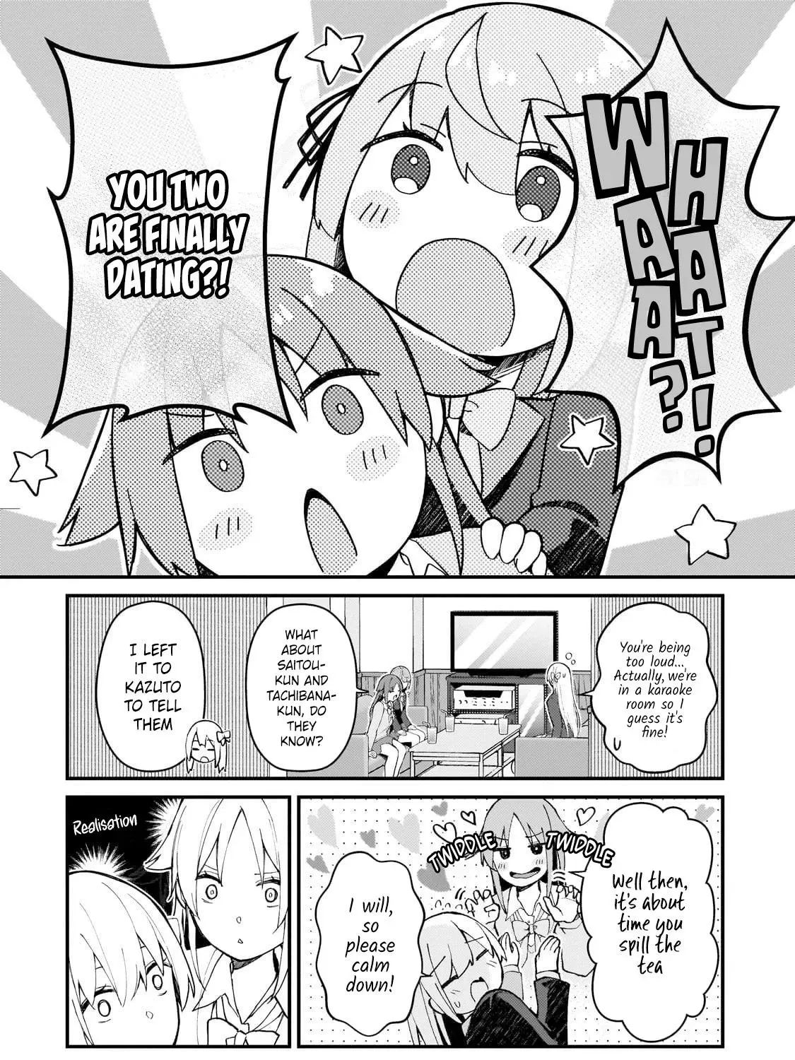 Netoge no Yome ga Ninki Idol Datta: Cool kei no Kanojo wa Genjitsu demo Yome no Tsumori de Iru Chapter 35 page 3 - 
