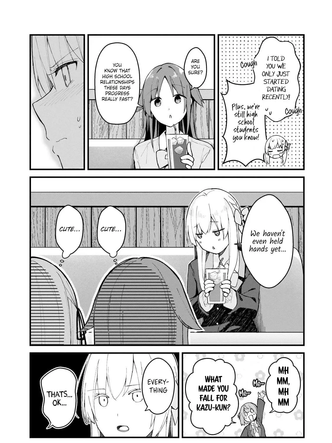 Netoge no Yome ga Ninki Idol Datta: Cool kei no Kanojo wa Genjitsu demo Yome no Tsumori de Iru Chapter 35 page 9 - 