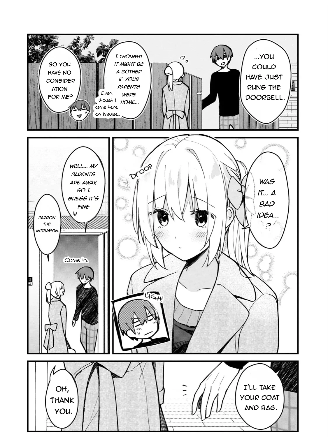 Netoge no Yome ga Ninki Idol Datta: Cool kei no Kanojo wa Genjitsu demo Yome no Tsumori de Iru Chapter 36 page 15 - 