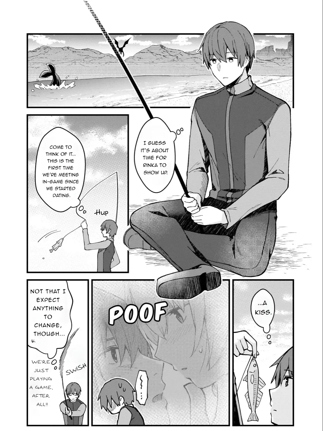 Netoge no Yome ga Ninki Idol Datta: Cool kei no Kanojo wa Genjitsu demo Yome no Tsumori de Iru Chapter 36 page 3 - 
