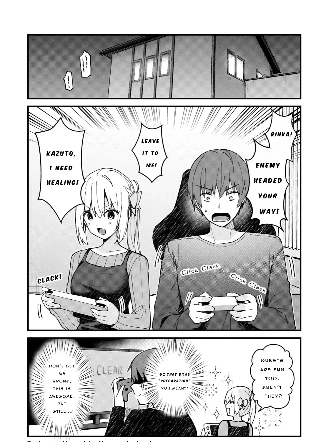 Netoge no Yome ga Ninki Idol Datta: Cool kei no Kanojo wa Genjitsu demo Yome no Tsumori de Iru Chapter 36 page 27 - 