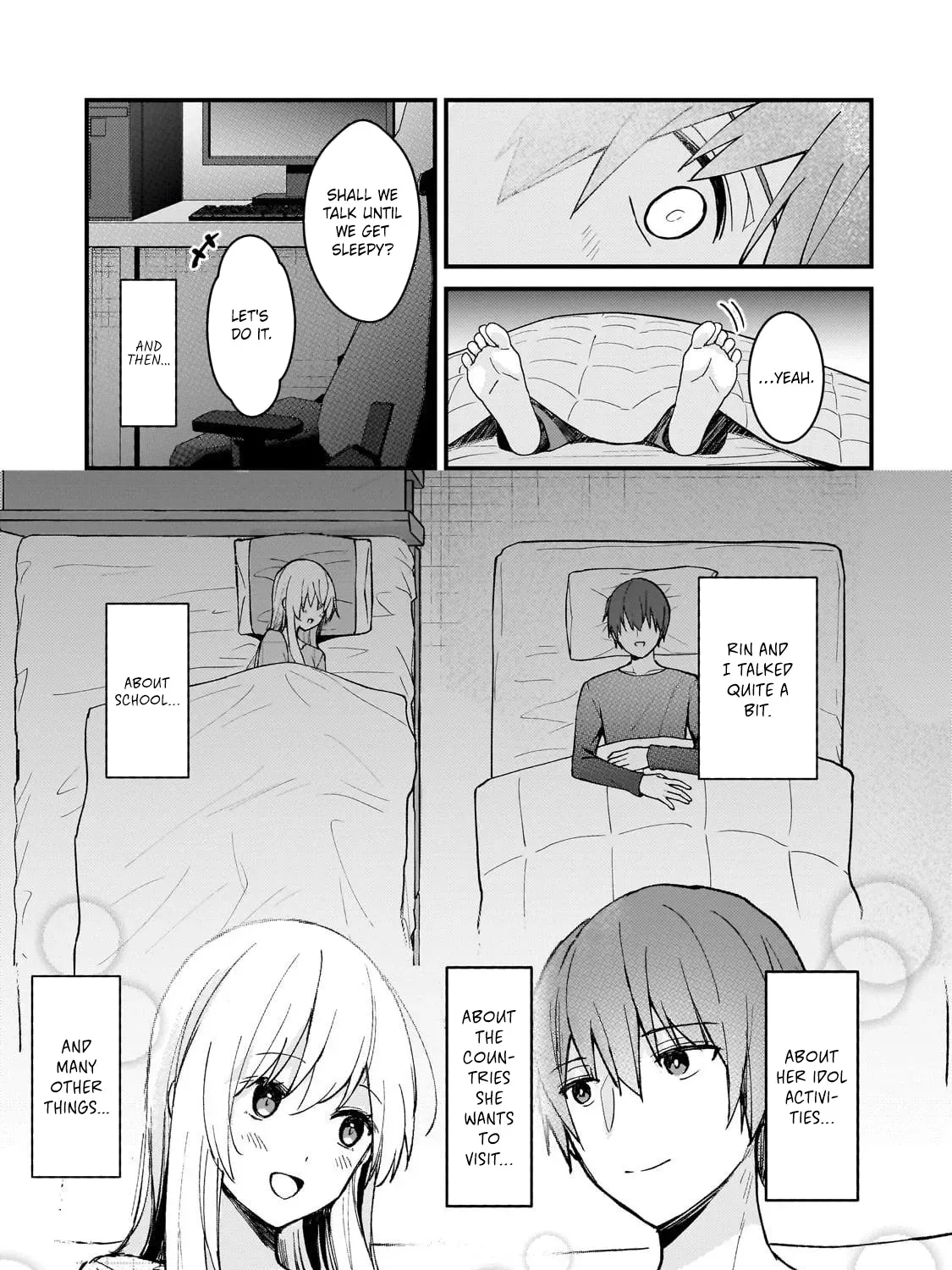 Netoge no Yome ga Ninki Idol Datta: Cool kei no Kanojo wa Genjitsu demo Yome no Tsumori de Iru Chapter 37 page 13 - 
