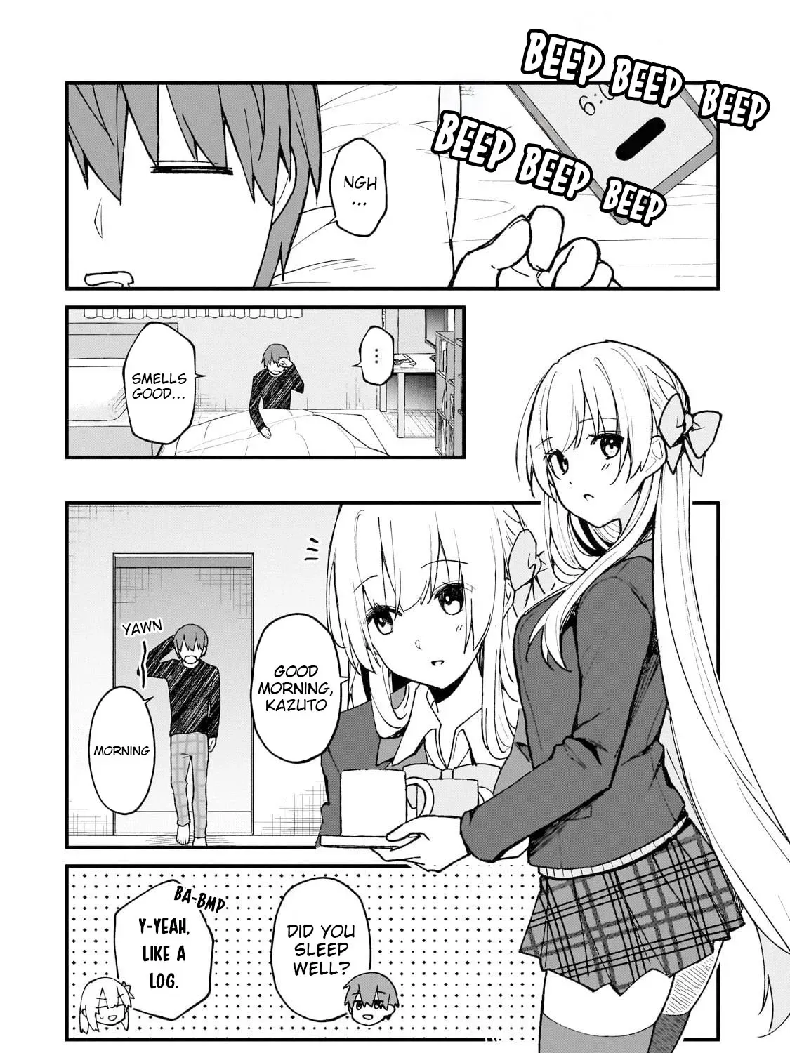 Netoge no Yome ga Ninki Idol Datta: Cool kei no Kanojo wa Genjitsu demo Yome no Tsumori de Iru Chapter 38 page 23 - 