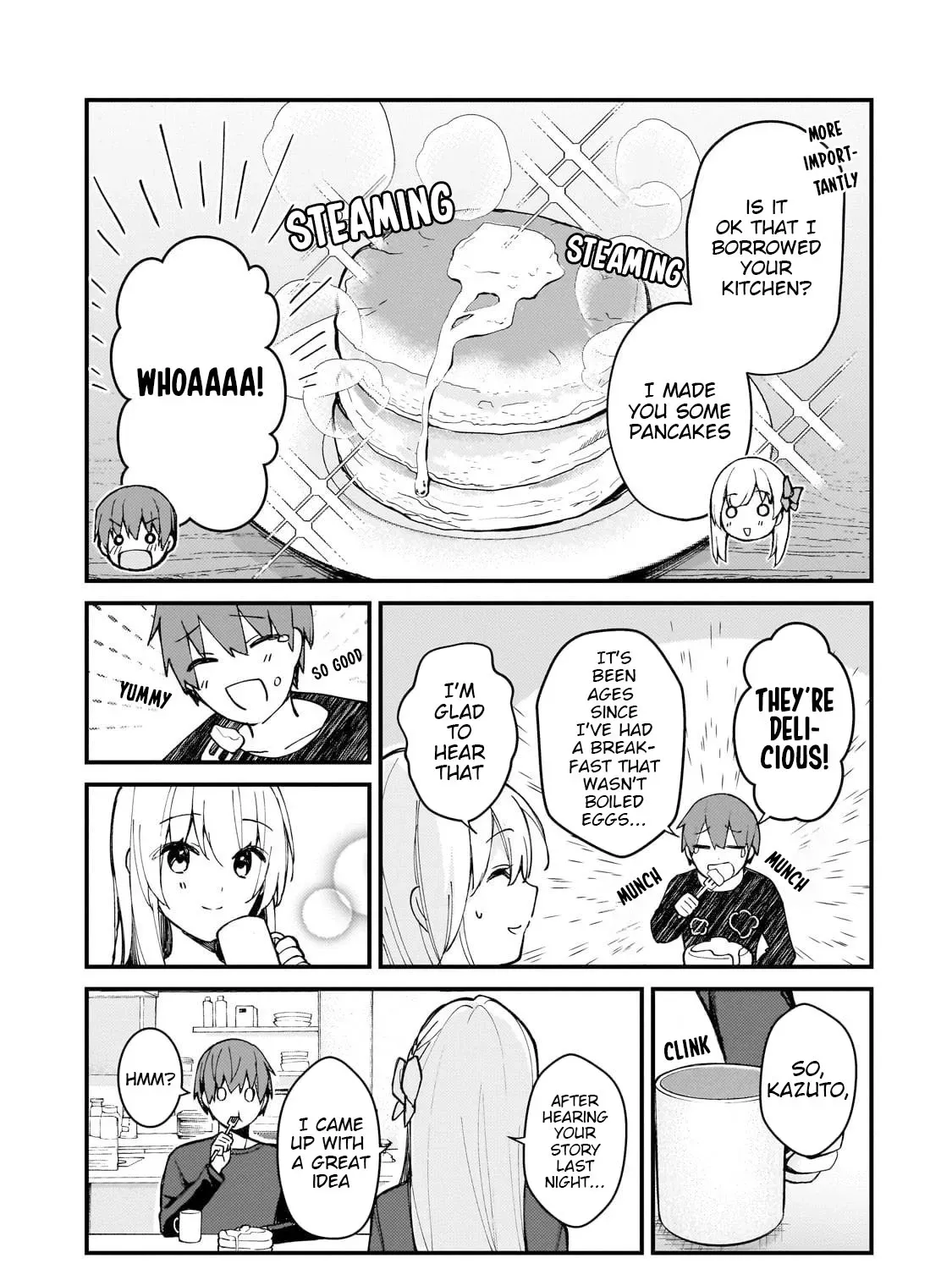 Netoge no Yome ga Ninki Idol Datta: Cool kei no Kanojo wa Genjitsu demo Yome no Tsumori de Iru Chapter 38 page 25 - 