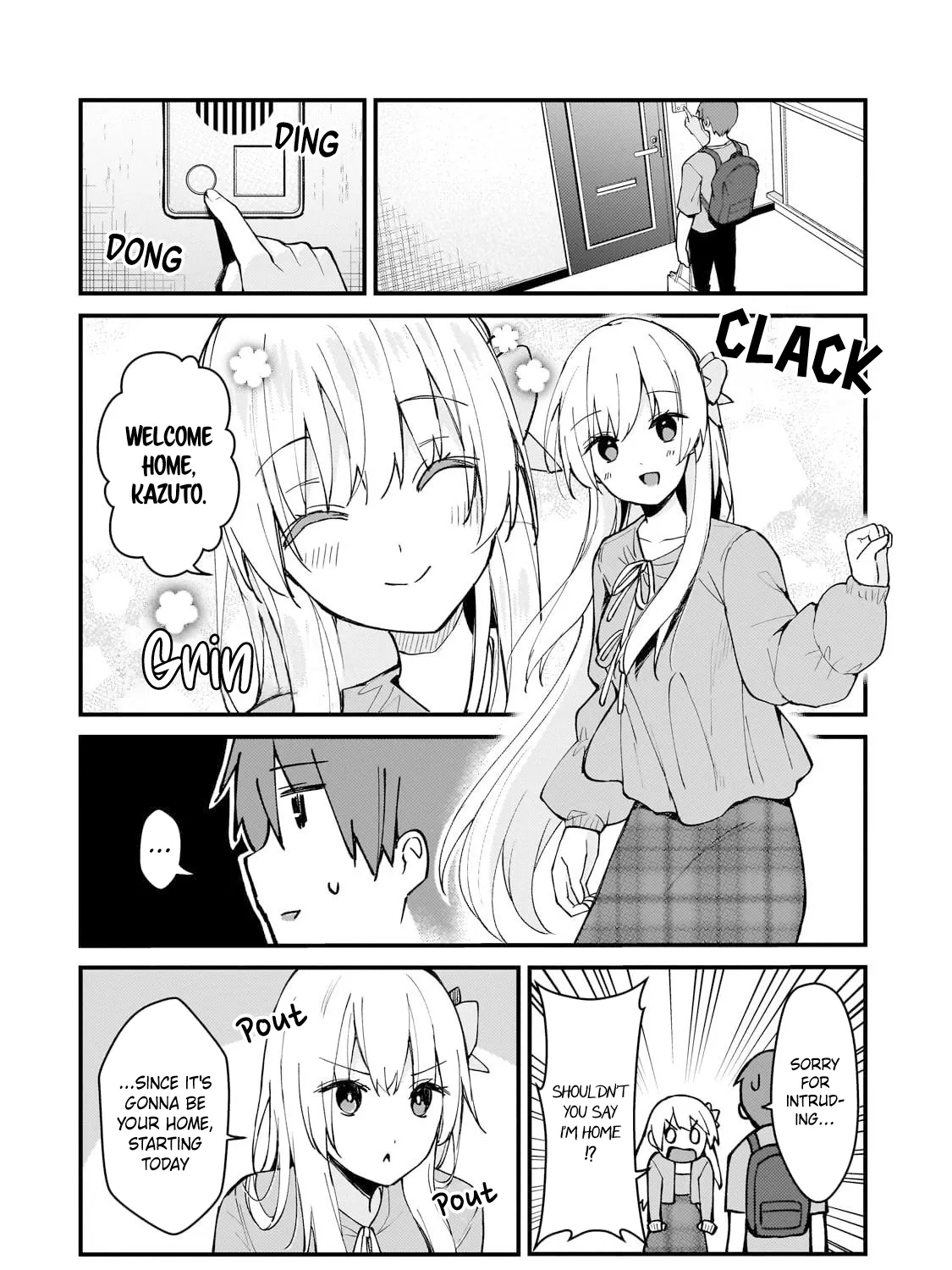 Netoge no Yome ga Ninki Idol Datta: Cool kei no Kanojo wa Genjitsu demo Yome no Tsumori de Iru Chapter 39 page 3 - 