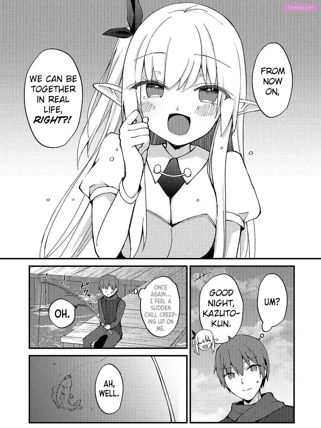 Netoge no Yome ga Ninki Idol Datta: Cool kei no Kanojo wa Genjitsu demo Yome no Tsumori de Iru Chapter 4 page 13 - 