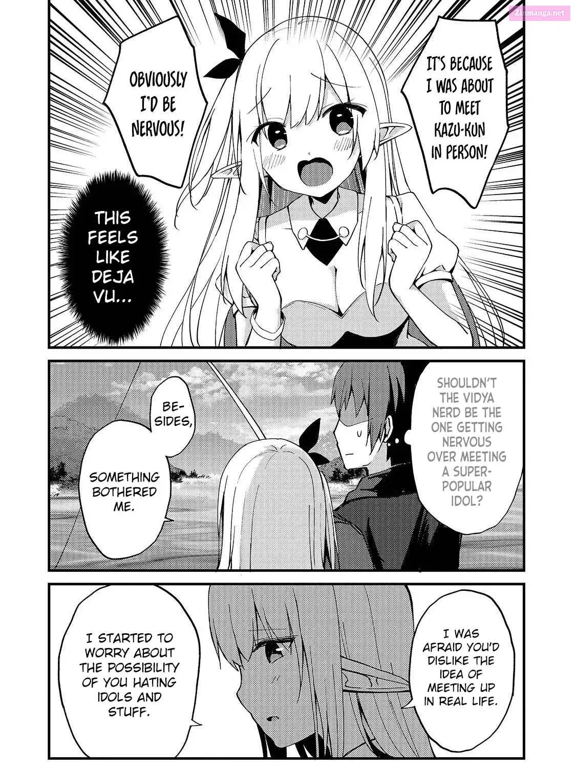 Netoge no Yome ga Ninki Idol Datta: Cool kei no Kanojo wa Genjitsu demo Yome no Tsumori de Iru Chapter 4 page 7 - 