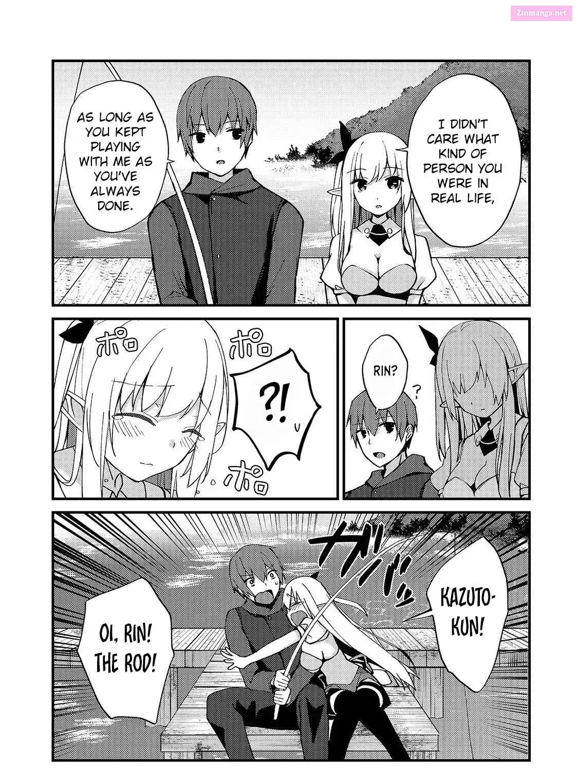 Netoge no Yome ga Ninki Idol Datta: Cool kei no Kanojo wa Genjitsu demo Yome no Tsumori de Iru Chapter 4 page 9 - 