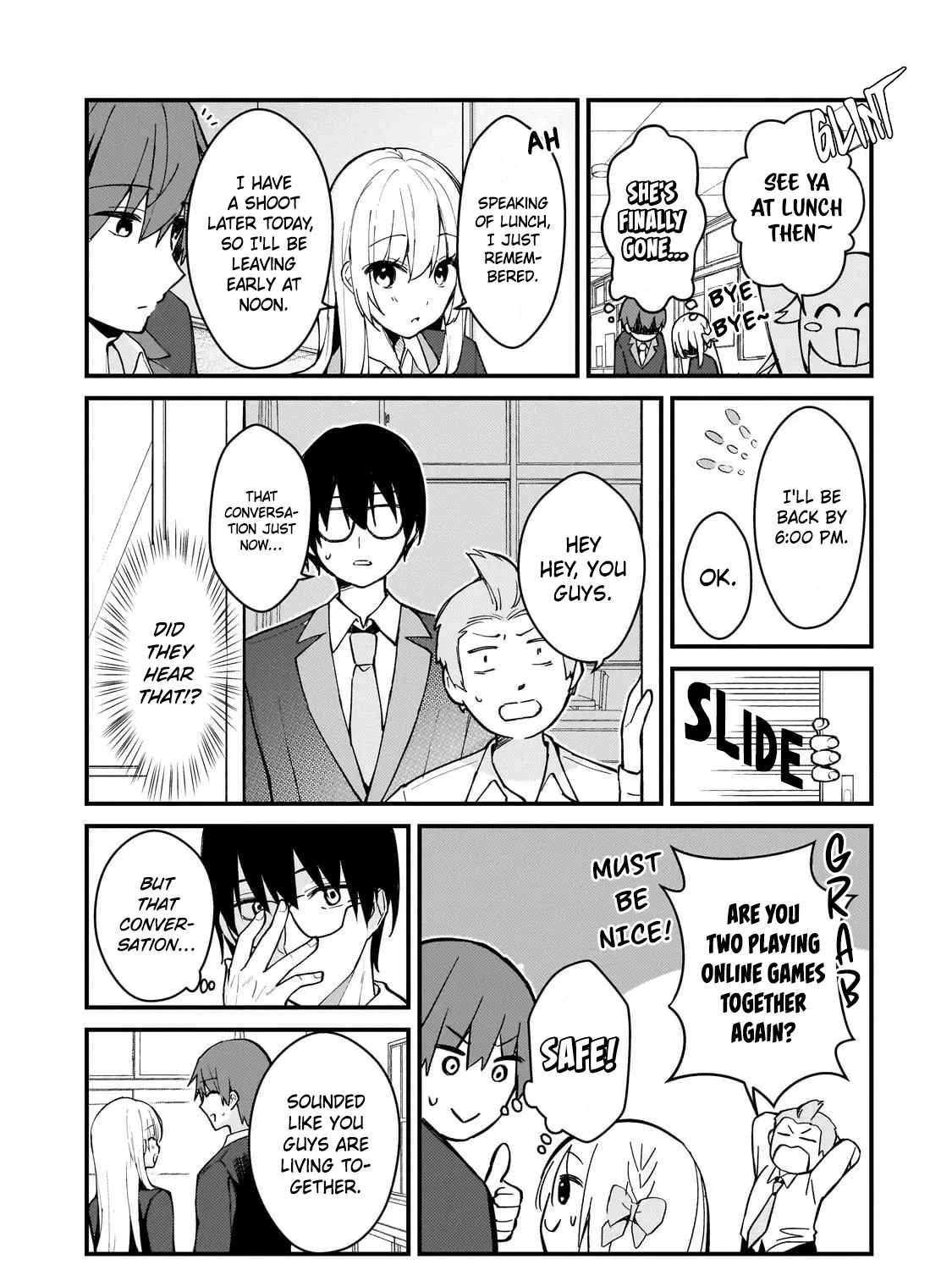 Netoge no Yome ga Ninki Idol Datta: Cool kei no Kanojo wa Genjitsu demo Yome no Tsumori de Iru Chapter 40 page 13 - 