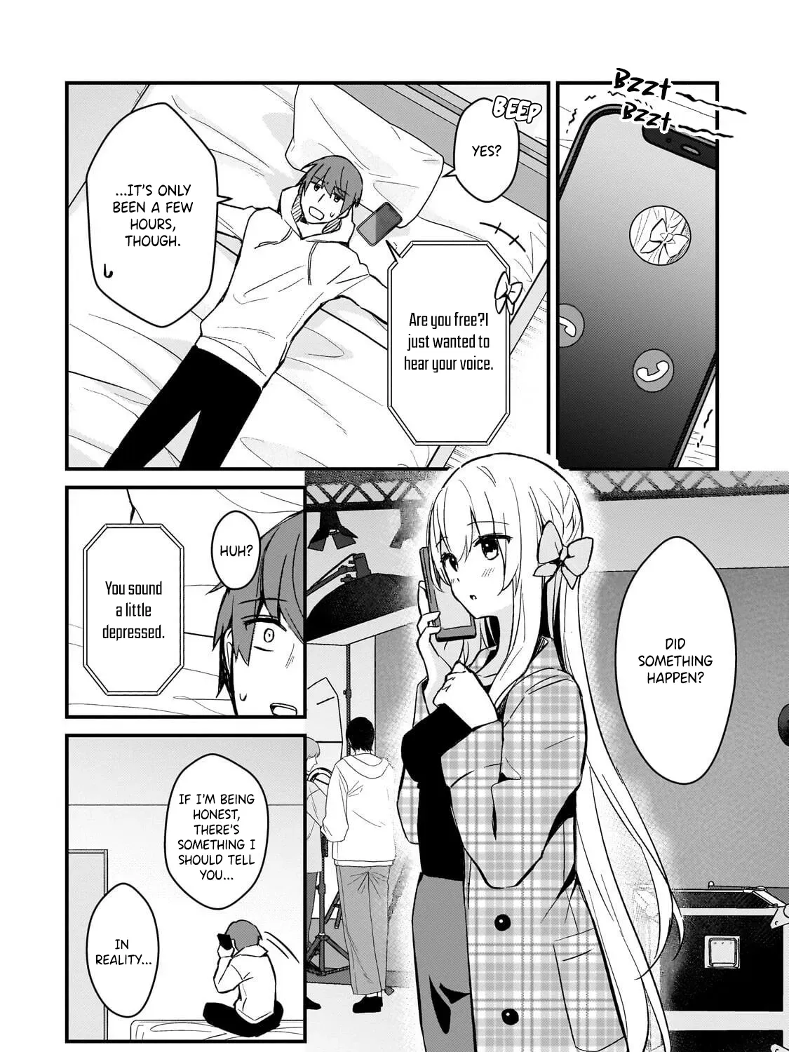 Netoge no Yome ga Ninki Idol Datta: Cool kei no Kanojo wa Genjitsu demo Yome no Tsumori de Iru Chapter 42 page 19 - 