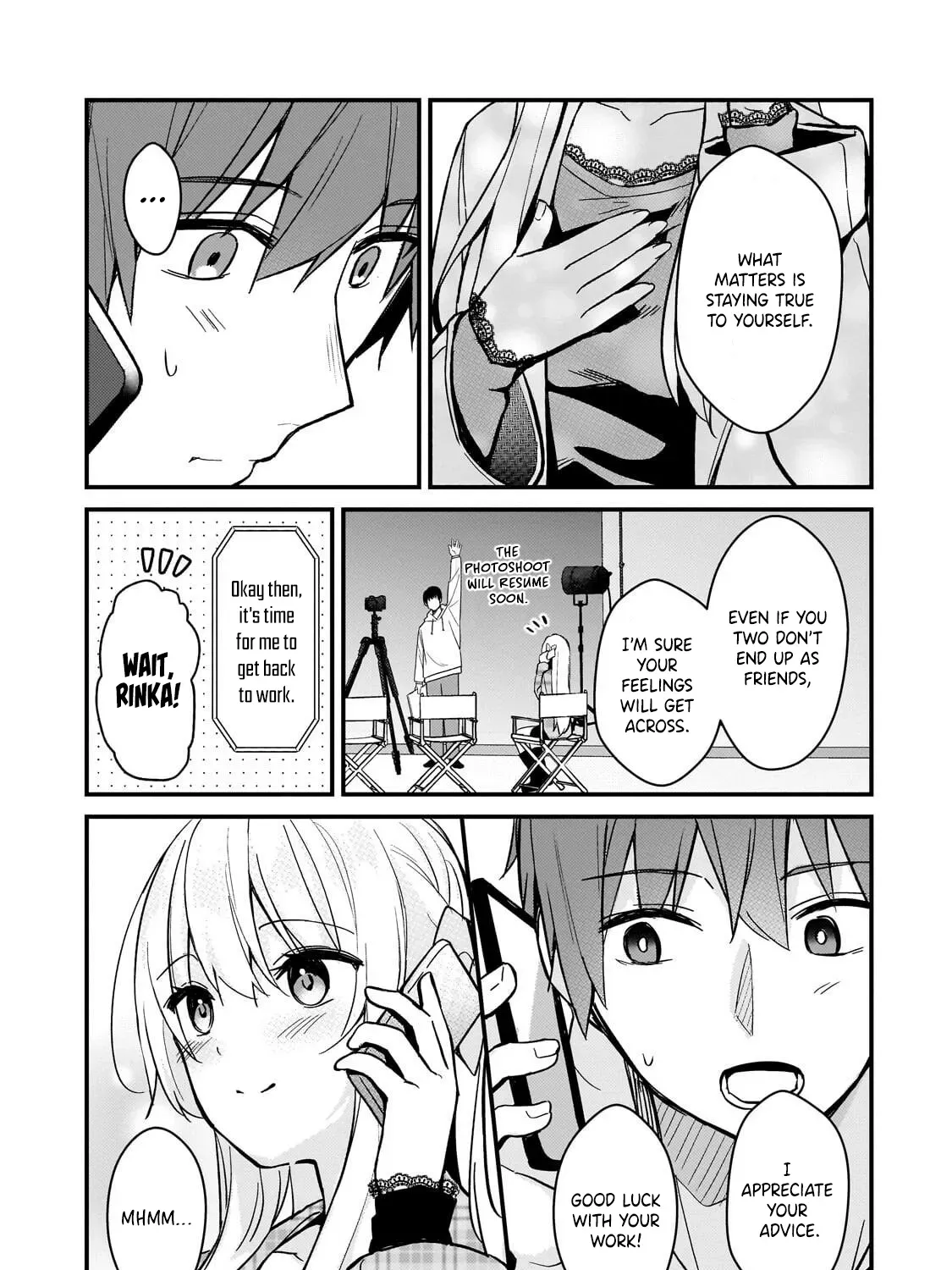 Netoge no Yome ga Ninki Idol Datta: Cool kei no Kanojo wa Genjitsu demo Yome no Tsumori de Iru Chapter 42 page 25 - 