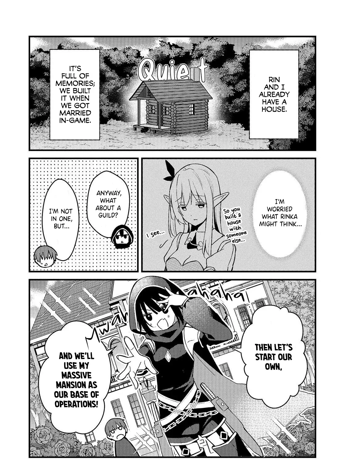 Netoge no Yome ga Ninki Idol Datta: Cool kei no Kanojo wa Genjitsu demo Yome no Tsumori de Iru Chapter 43 page 7 - 