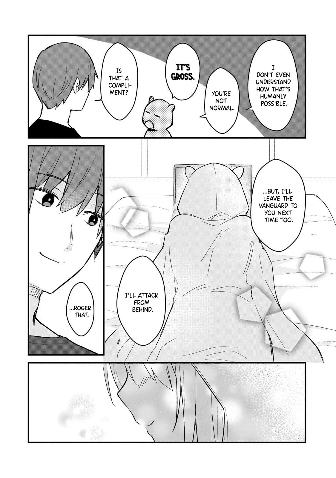 Netoge no Yome ga Ninki Idol Datta: Cool kei no Kanojo wa Genjitsu demo Yome no Tsumori de Iru Chapter 44 page 14 - 
