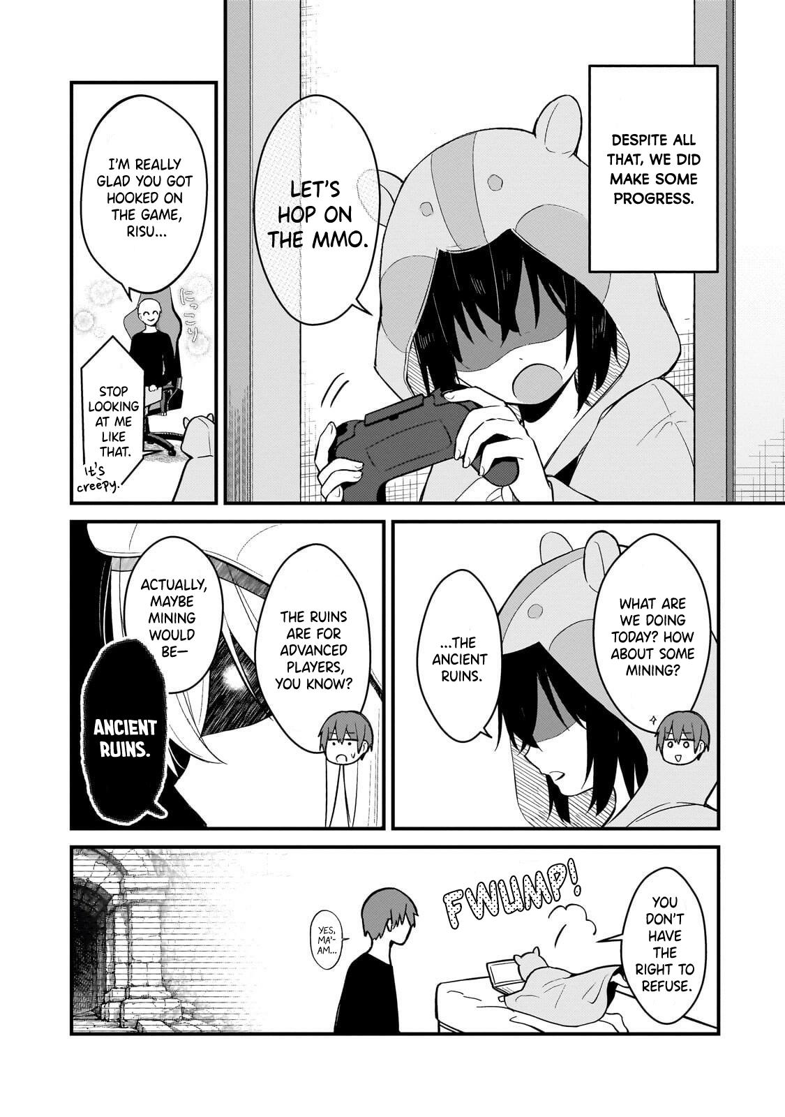Netoge no Yome ga Ninki Idol Datta: Cool kei no Kanojo wa Genjitsu demo Yome no Tsumori de Iru Chapter 44 page 9 - 