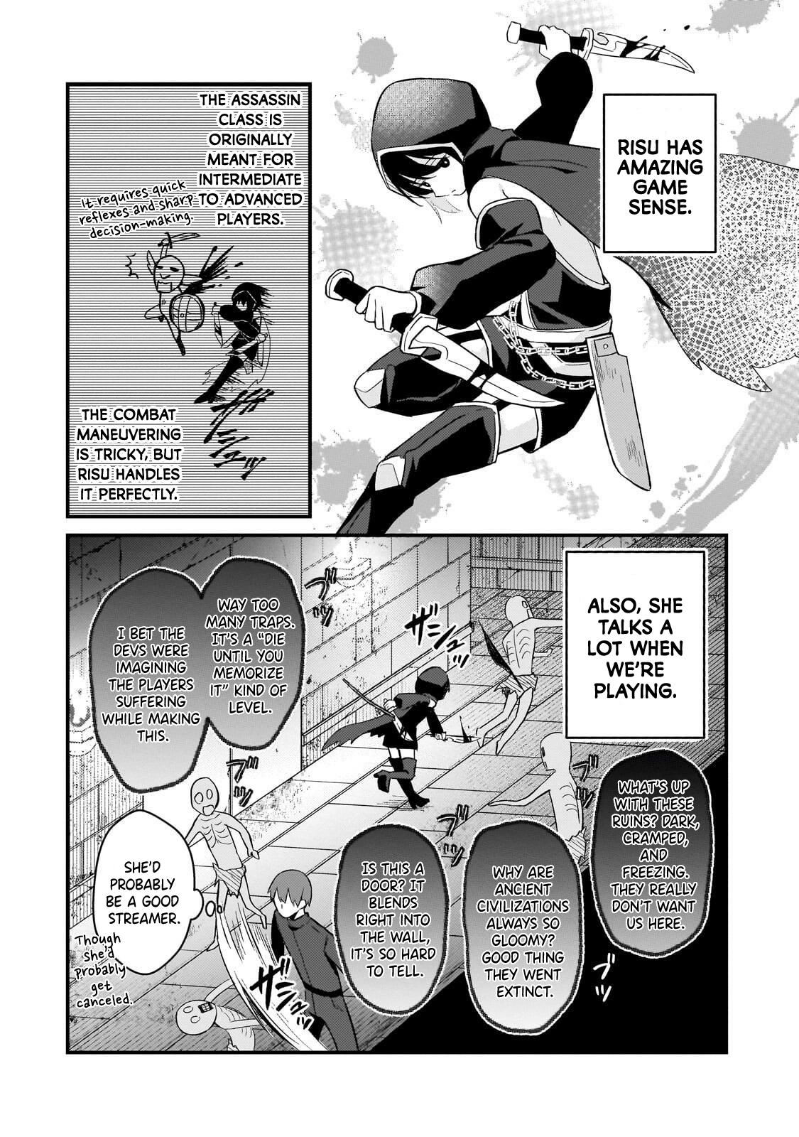 Netoge no Yome ga Ninki Idol Datta: Cool kei no Kanojo wa Genjitsu demo Yome no Tsumori de Iru Chapter 44 page 10 - 