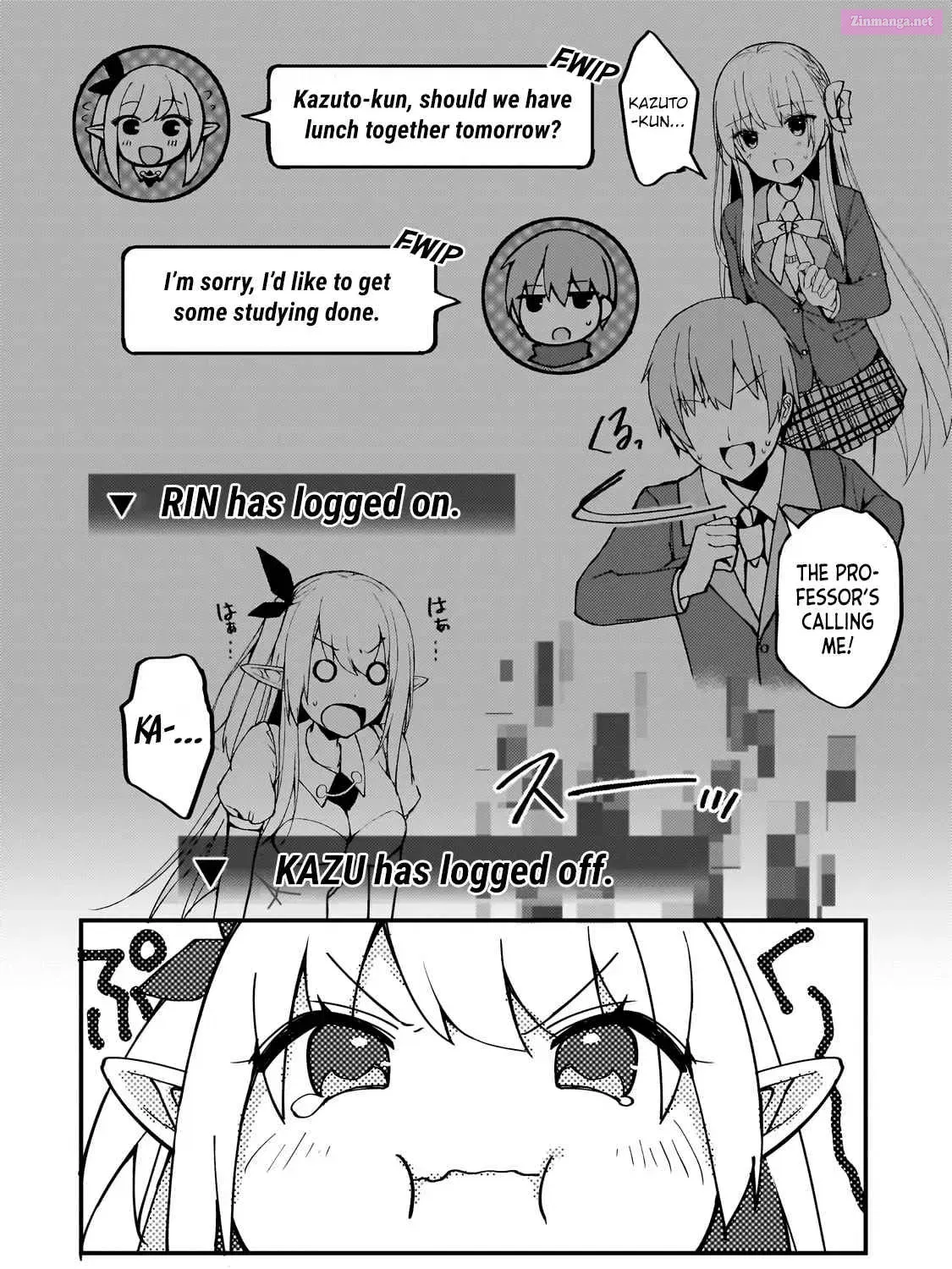 Netoge no Yome ga Ninki Idol Datta: Cool kei no Kanojo wa Genjitsu demo Yome no Tsumori de Iru Chapter 5 page 15 - 