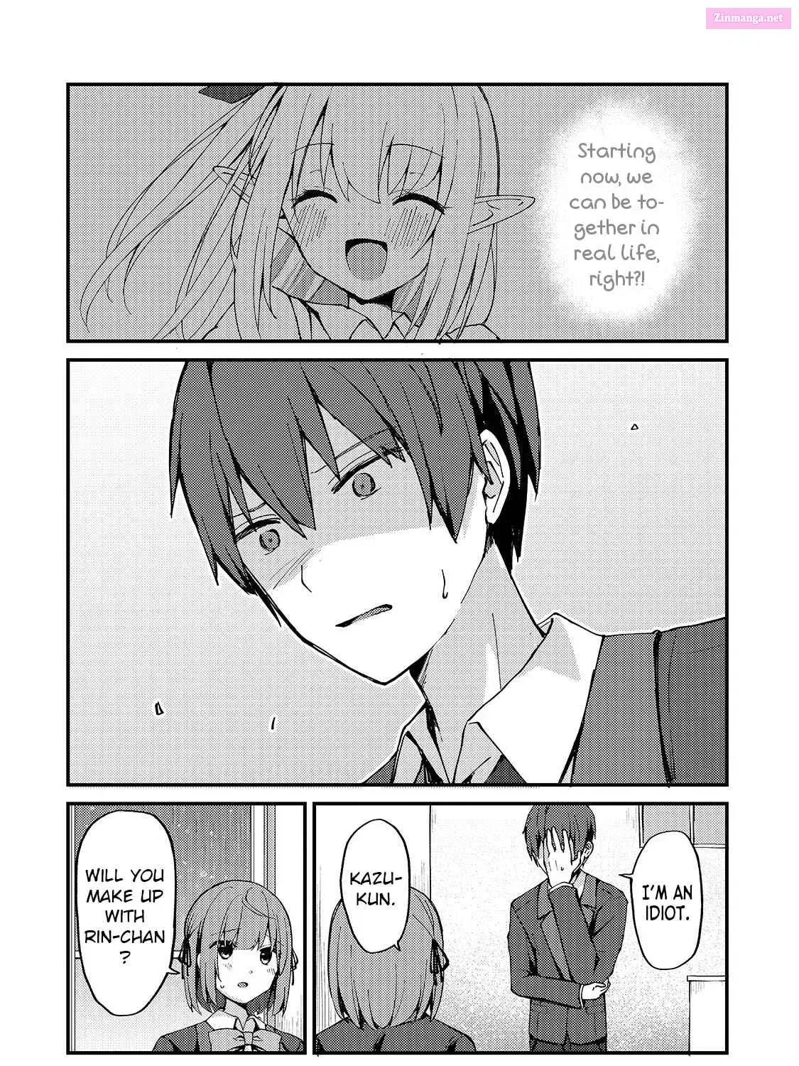 Netoge no Yome ga Ninki Idol Datta: Cool kei no Kanojo wa Genjitsu demo Yome no Tsumori de Iru Chapter 6 page 27 - 