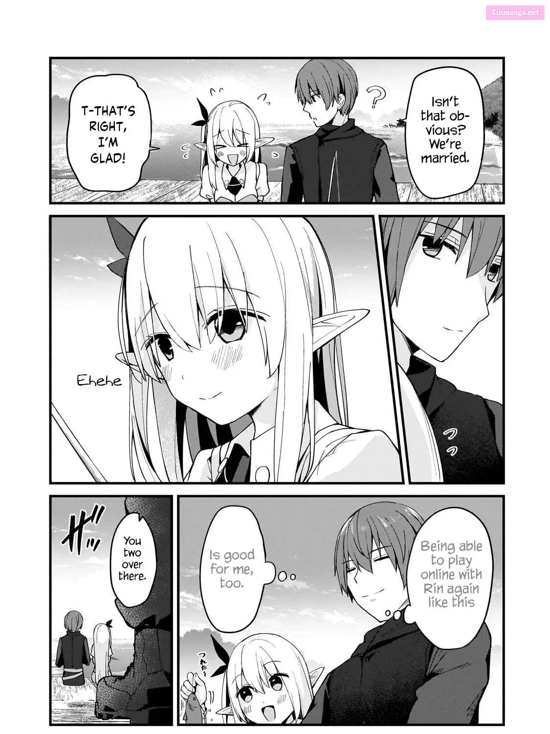 Netoge no Yome ga Ninki Idol Datta: Cool kei no Kanojo wa Genjitsu demo Yome no Tsumori de Iru Chapter 9 page 33 - 