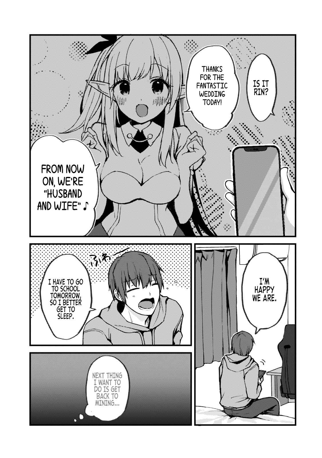 Netoge no Yome ga Ninki Idol datta ken ~Cool-kei no kanojo wa genjitsu demo yome no tsumori de iru~ Chapter 1 page 12 - 