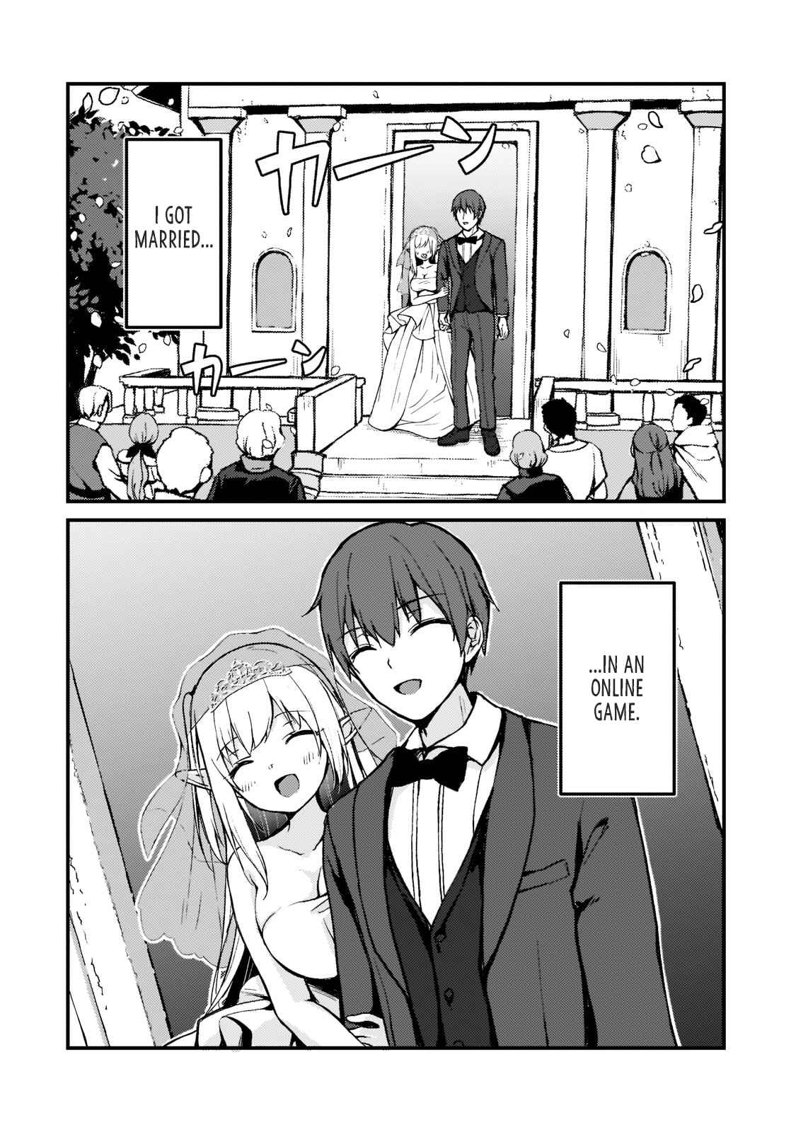 Netoge no Yome ga Ninki Idol datta ken ~Cool-kei no kanojo wa genjitsu demo yome no tsumori de iru~ Chapter 1 page 3 - 