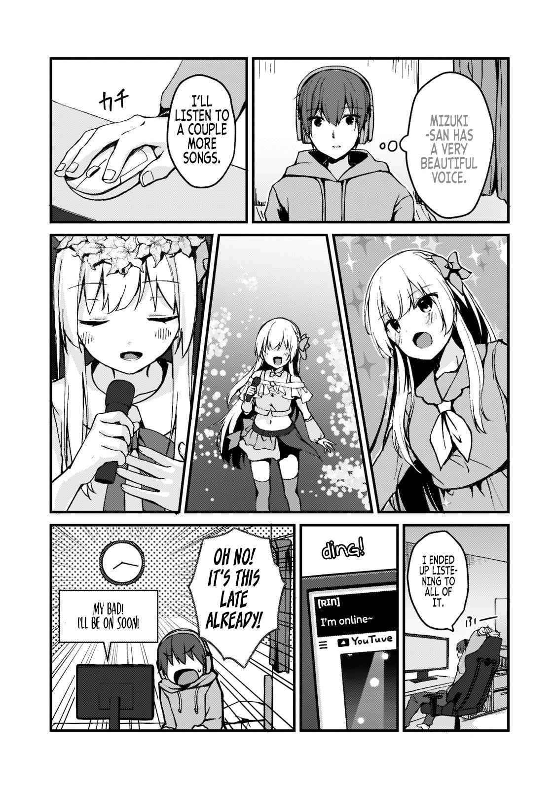 Netoge no Yome ga Ninki Idol datta ken ~Cool-kei no kanojo wa genjitsu demo yome no tsumori de iru~ Chapter 1 page 22 - 