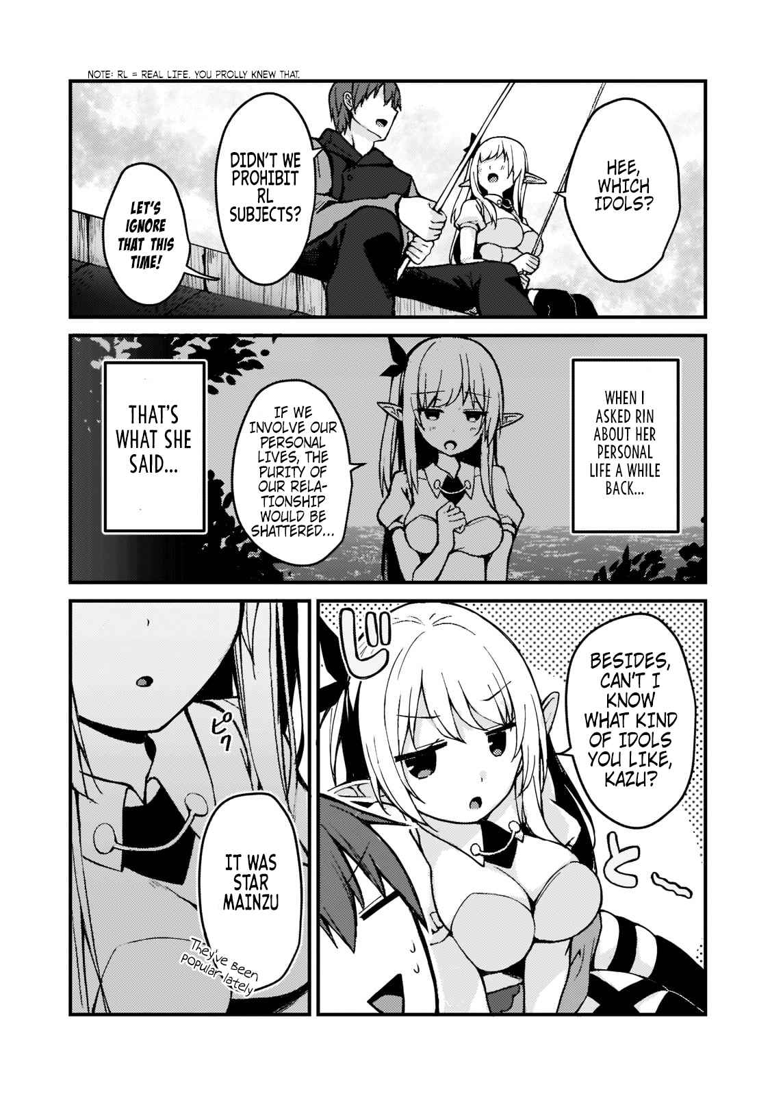 Netoge no Yome ga Ninki Idol datta ken ~Cool-kei no kanojo wa genjitsu demo yome no tsumori de iru~ Chapter 1 page 26 - 