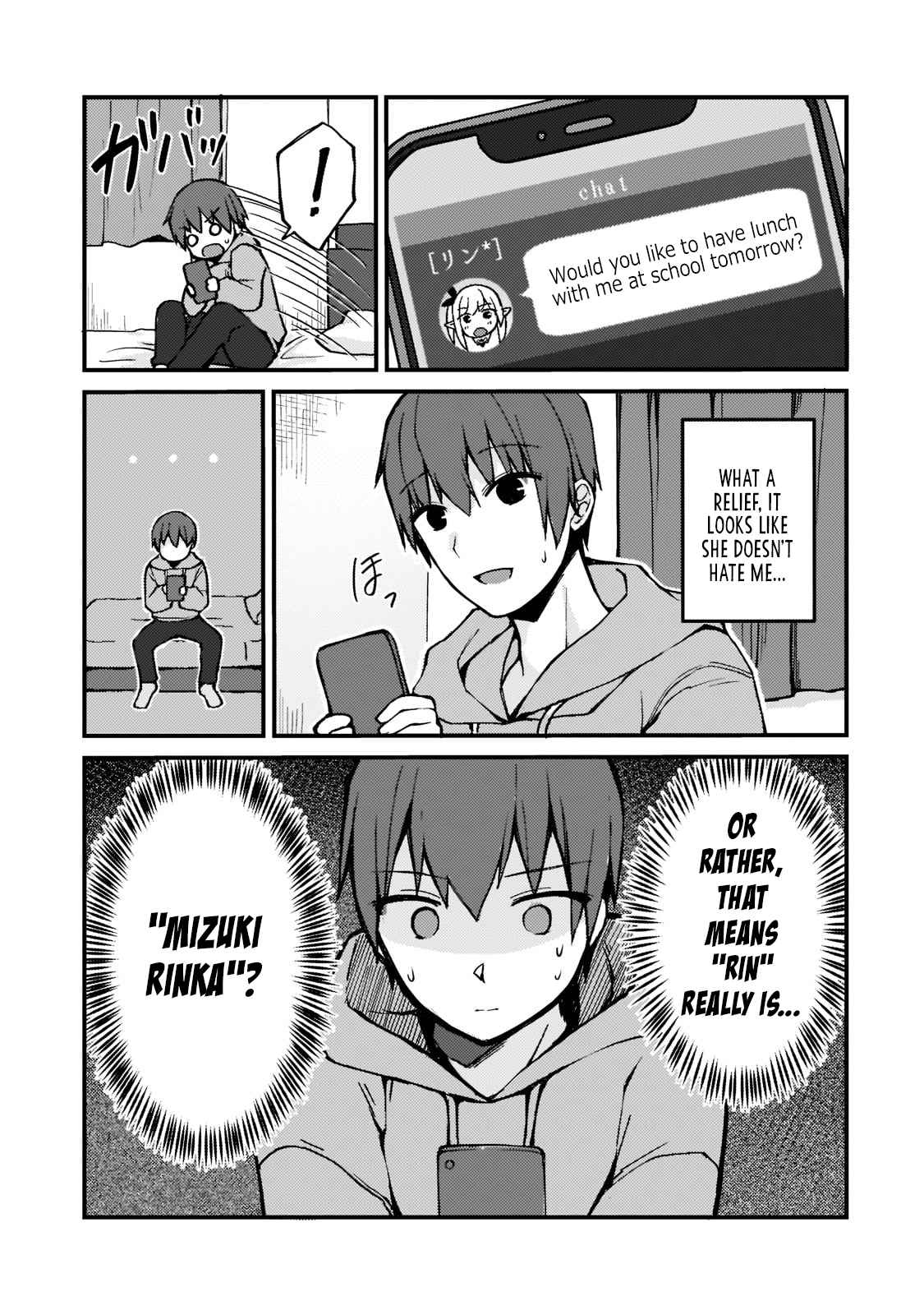 Netoge no Yome ga Ninki Idol datta ken ~Cool-kei no kanojo wa genjitsu demo yome no tsumori de iru~ Chapter 1 page 34 - 
