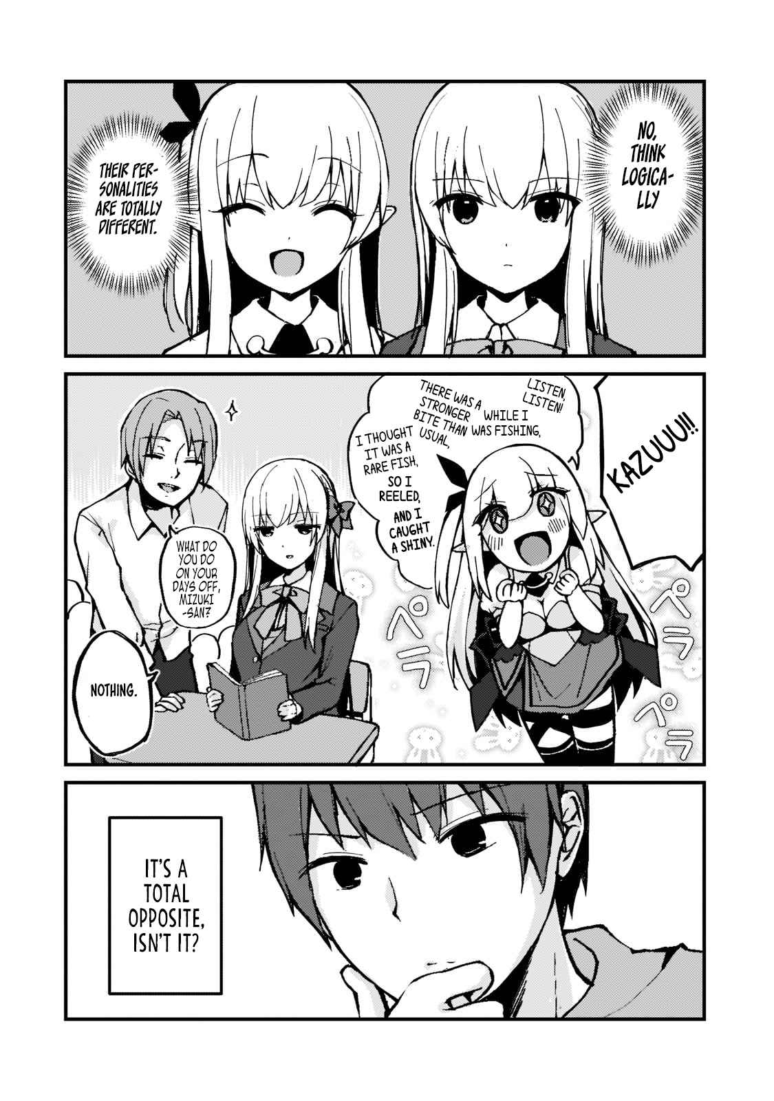 Netoge no Yome ga Ninki Idol datta ken ~Cool-kei no kanojo wa genjitsu demo yome no tsumori de iru~ Chapter 1 page 35 - 