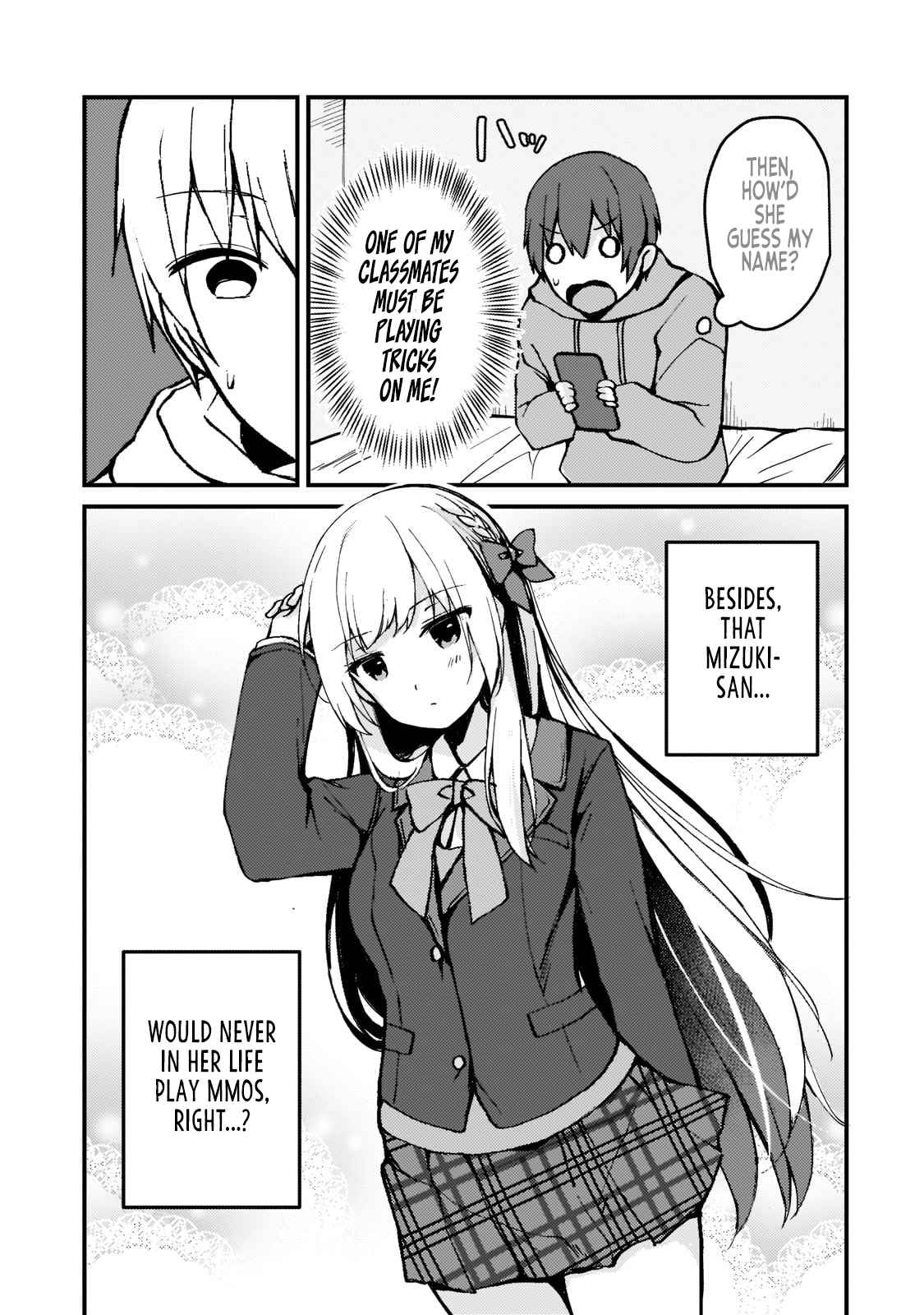 Netoge no Yome ga Ninki Idol datta ken ~Cool-kei no kanojo wa genjitsu demo yome no tsumori de iru~ Chapter 1 page 36 - 