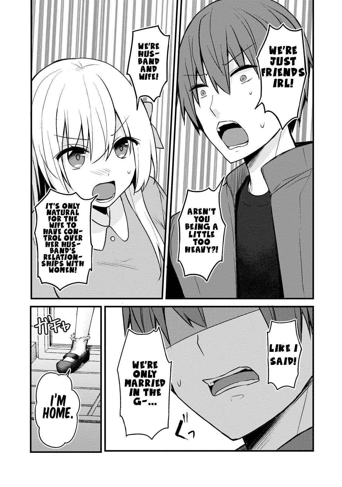 Netoge no Yome ga Ninki Idol datta ken ~Cool-kei no kanojo wa genjitsu demo yome no tsumori de iru~ Chapter 12 page 12 - 