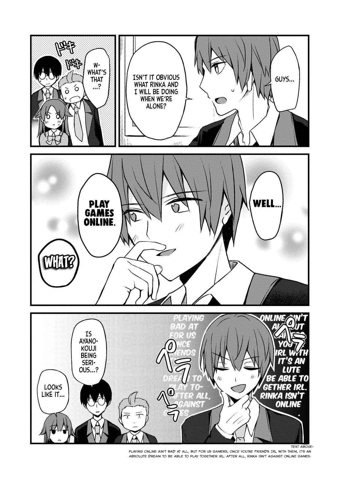 Netoge no Yome ga Ninki Idol datta ken ~Cool-kei no kanojo wa genjitsu demo yome no tsumori de iru~ Chapter 12 page 4 - 