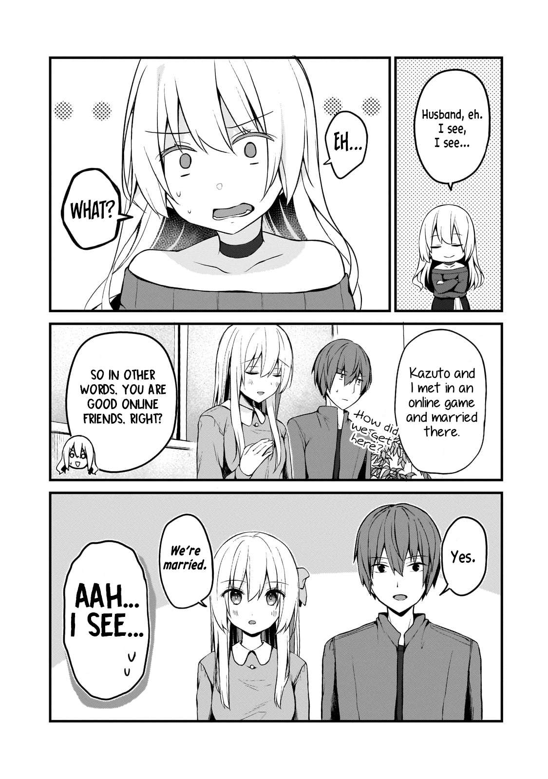 Netoge no Yome ga Ninki Idol datta ken ~Cool-kei no kanojo wa genjitsu demo yome no tsumori de iru~ Chapter 13 page 14 - 
