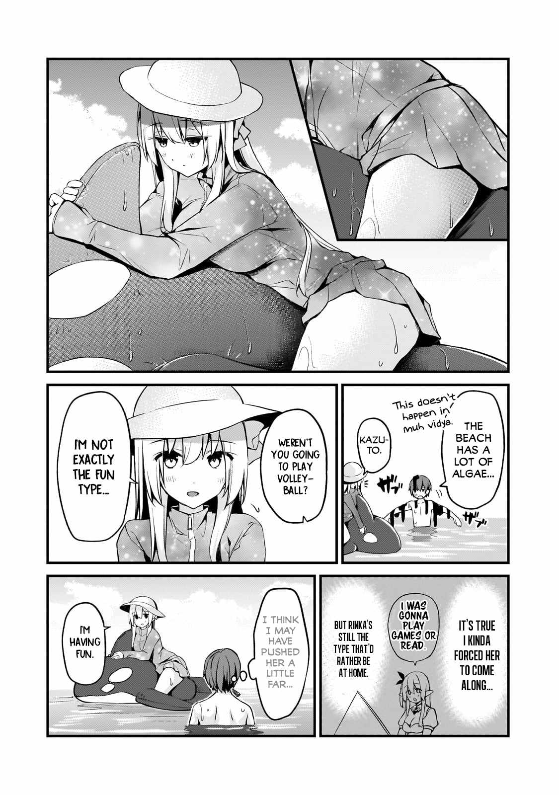 Netoge no Yome ga Ninki Idol datta ken ~Cool-kei no kanojo wa genjitsu demo yome no tsumori de iru~ Chapter 14 page 11 - 