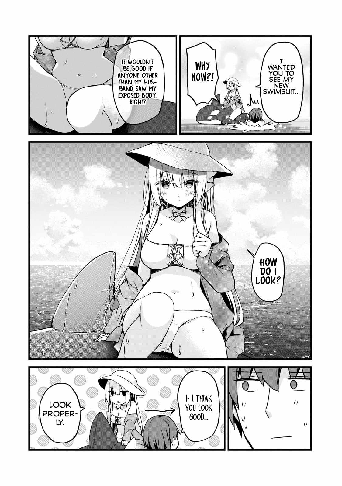 Netoge no Yome ga Ninki Idol datta ken ~Cool-kei no kanojo wa genjitsu demo yome no tsumori de iru~ Chapter 14 page 15 - 