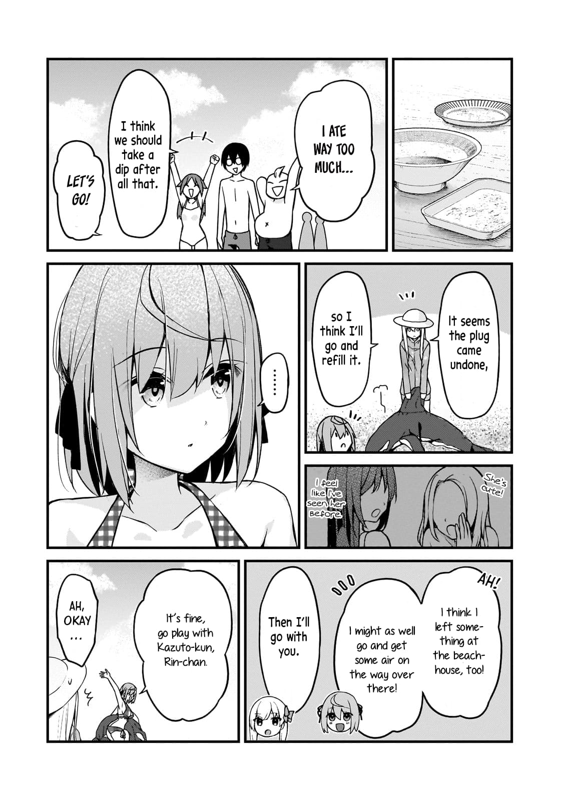 Netoge no Yome ga Ninki Idol datta ken ~Cool-kei no kanojo wa genjitsu demo yome no tsumori de iru~ Chapter 15 page 4 - 