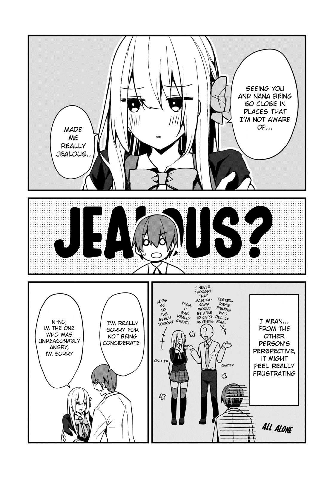 Netoge no Yome ga Ninki Idol datta ken ~Cool-kei no kanojo wa genjitsu demo yome no tsumori de iru~ Chapter 17 page 12 - 