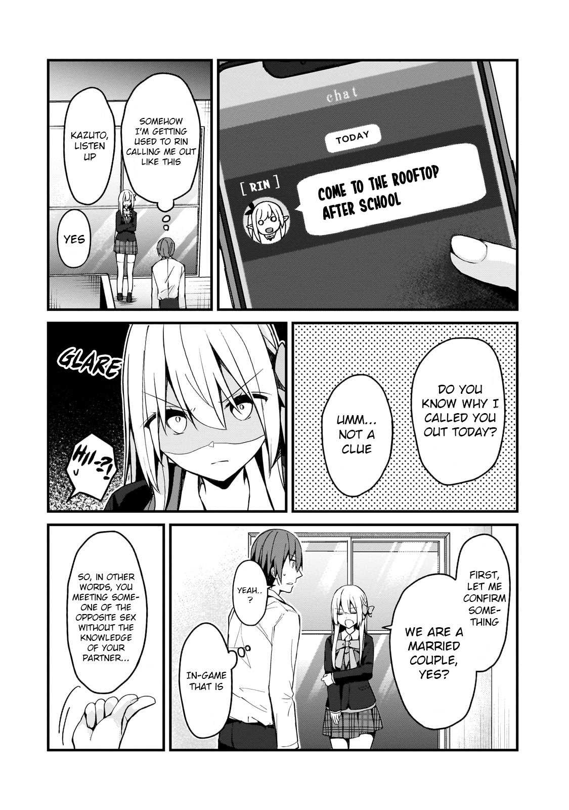 Netoge no Yome ga Ninki Idol datta ken ~Cool-kei no kanojo wa genjitsu demo yome no tsumori de iru~ Chapter 17 page 10 - 
