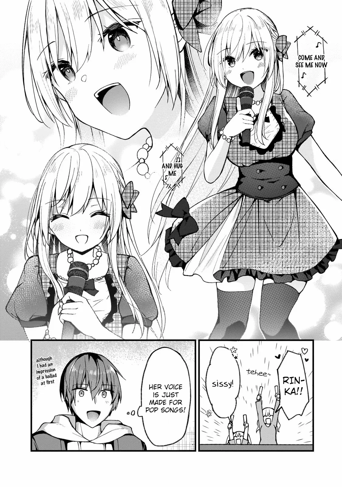 Netoge no Yome ga Ninki Idol datta ken ~Cool-kei no kanojo wa genjitsu demo yome no tsumori de iru~ Chapter 22 page 7 - 
