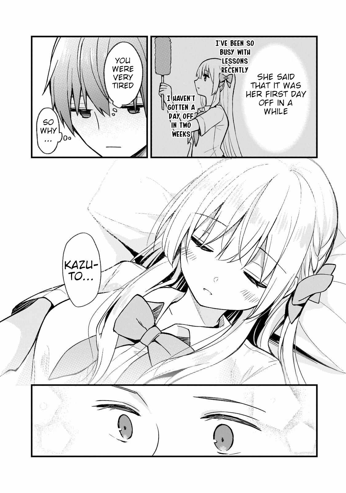 Netoge no Yome ga Ninki Idol datta ken ~Cool-kei no kanojo wa genjitsu demo yome no tsumori de iru~ Chapter 25 page 11 - 